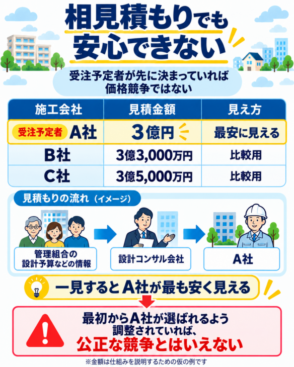 相見積もりでも安心できない