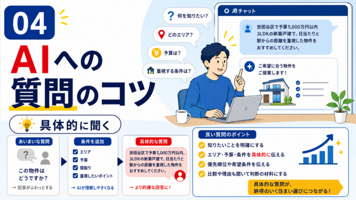 AI田中勲へわかりやすく質問するコツ