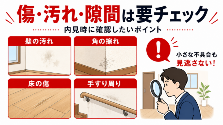 R095_傷・汚れ・隙間は要チェック