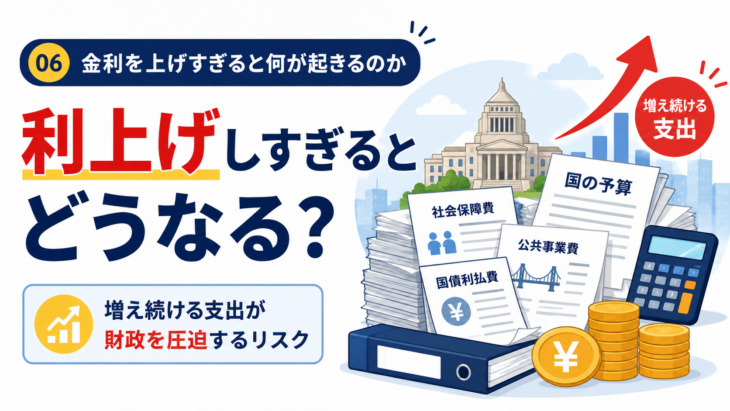 S103_金利上昇による国債利払い費と財政負担