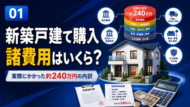住宅購入で実際にかかった費用の全体像