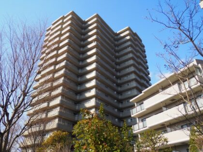 大型マンションの外観