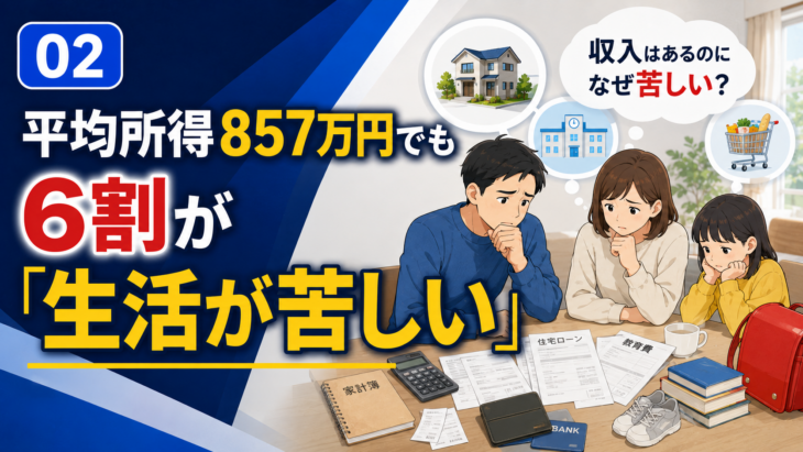 子どものいる世帯数と平均所得の変化