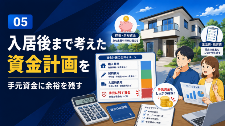 住宅購入後の費用まで考えた資金計画