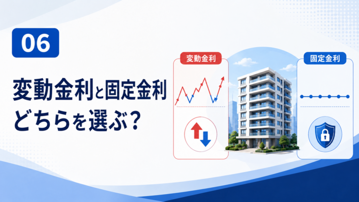 住宅ローンの変動金利と固定金利をリスクの違いから比較する