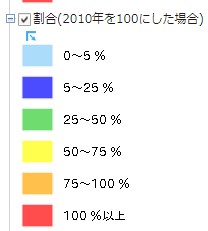 511-3_人口増減率の色分け