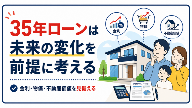 S105_35年ローンは未来の変化を前提に考える