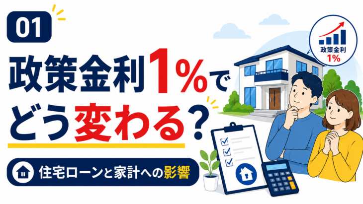 R085_政策金利1％時代で住宅ローンはどう変わるのか