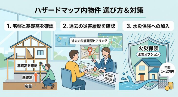 R064-ハザードマップ内物件の選び方と対策
