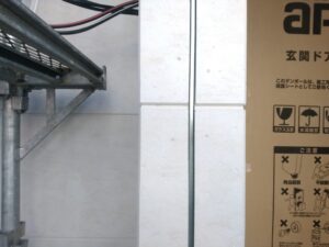 三栄建築設計 の新築一戸建て (越谷市) - 外壁の取り付け釘