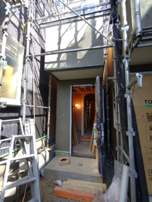 Jホーム で建築中の新築分譲住宅 (板橋区)