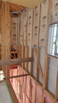 寄せ集めの断熱材