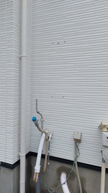 持ち去られた給湯器1