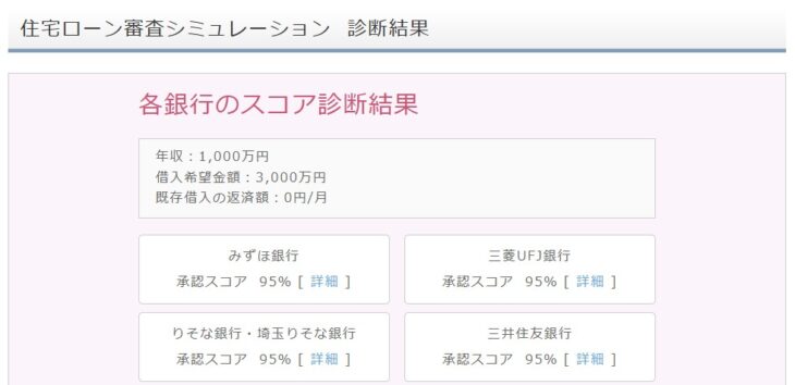 住宅ローンシミュレーション_サンプル