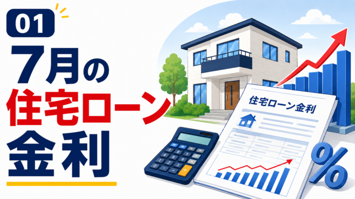 2026年7月の住宅ローン金利はどうなったか