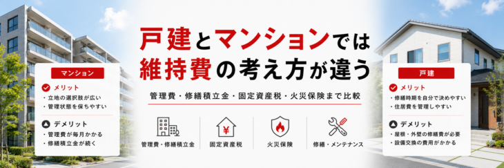 R076-戸建とマンションの比較