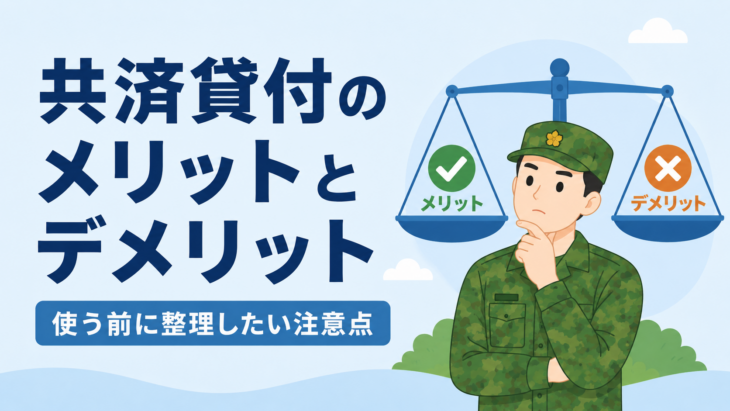 共済貸付のメリットとデメリット