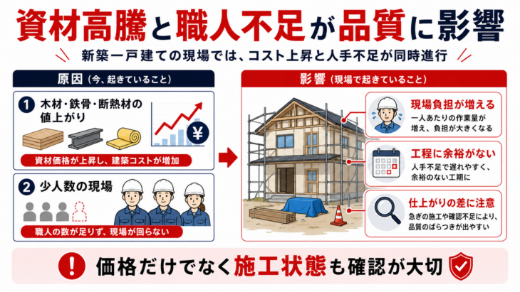 R095_資材高騰と職人不足が品質に影響