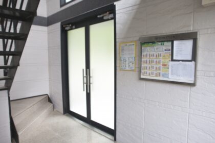 マンションのエントランス