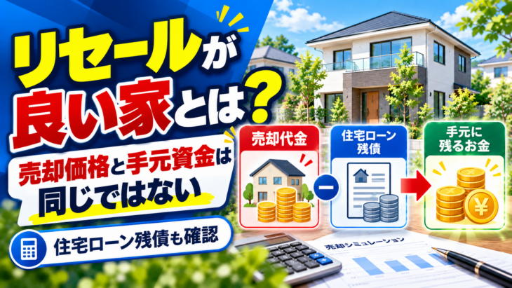 リセールとは？「高く売れる」と「売りやすい」を考える