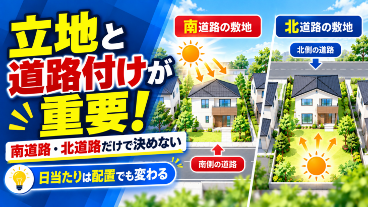 リセールを左右する立地と道路付け