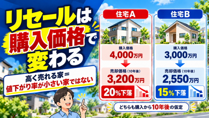 条件が悪い家でも購入価格次第で評価は変わる